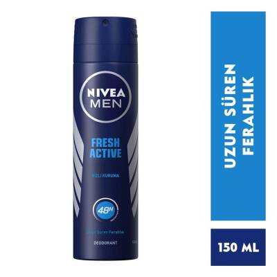 Nivea Men Erkek Deodorant Fresh Active 150 Ml - 1