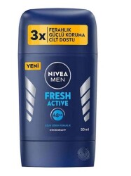 Nivea Men Fresh Active Erkek Stick Deodorant 50 ml - Nivea