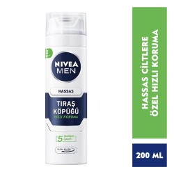 Nivea Men Hassas 200 ml Tıraş Köpüğü - Nivea