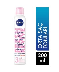 Nivea Orta Saç Tonları İçin Kuru Şampuan 200 ml - Nivea