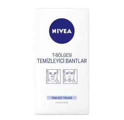 Nivea Siyah Nokta & T-Bölgesi Temizleyici Bantlar, 8'li - Nivea