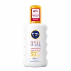 Nivea Sun Hassas Anında Koruma Güneş Alerjisine Karşı Spf 50+ 200 ml Güneş Spreyi - Nivea