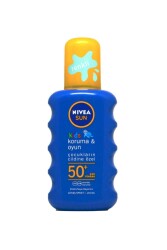 Nivea Sun Kids Çocuklar İçin Koruyucu Spf 50+ 200 ml Güneş Spreyi - Nivea