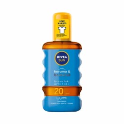 Nivea Sun Koruma & Bronzluk Arttırıcı Spf 20 200 ml Güneş Yağı - Nivea