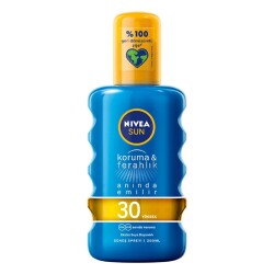 Nivea Sun Koruma & Ferahlık Spf 30 200 ml Güneş Spreyi - Nivea