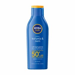 Nivea Sun Koruma&Nem Nemlendirici Güneş Losyonu Gkf 50+ 200 Ml - Nivea
