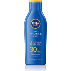 Nivea Sun Koruma&Nem Nemlendirici Güneş Losyonu Spf 30+ 200ml - Nivea