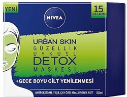 Nivea Urban Skin Detox Güzellik Uykusu Maskesi 50 ml - Nivea