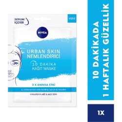 Nivea Urban Skin Nemlendirici 10 Dakika Kağıt Maske - Nivea