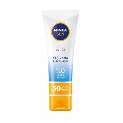 Nivea Yaşlanma ve Leke Karşıtı Spf 50 50 ml Yüz için Güneş Kremi - Nivea