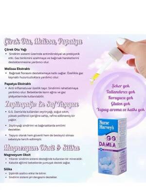 Nurse Harvey's Bebekler için Gaz Giderici Damla - 5