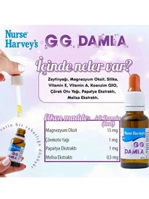 Nurse Harvey's Bebekler için Gaz Giderici Damla - 6