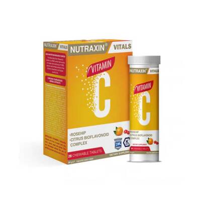 Nutraxin C Vitamini 28 Çiğneme Tableti - 1