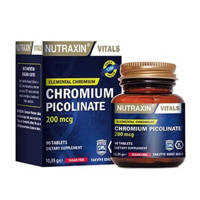 Nutraxin Chromium Picolinate 200 mcg 90 Tablet - 1