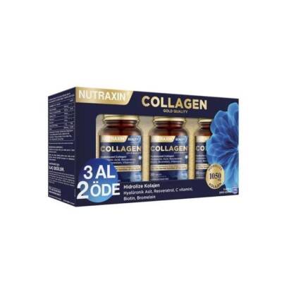 Nutraxin Collagen Gold Quality 30 Tablet 3 Adet - 1