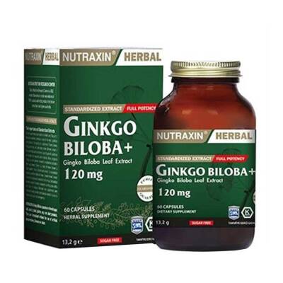 Nutraxin Ginkgo Biloba 120 mg 60 Kapsül - 1