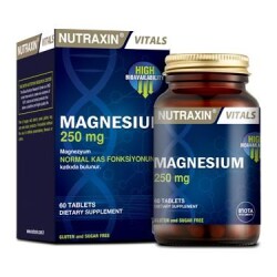 Nutraxin Magnesium 250 mg 60 Tablet - Nutraxin