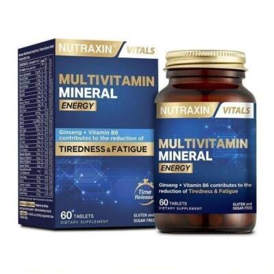 Nutraxin Multivitamin Mineral Energy 60 Tablet - 1