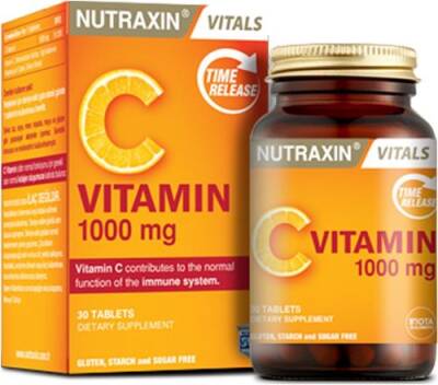 Nutraxin Vitamin C 1000 mg 30 Tablet - 1