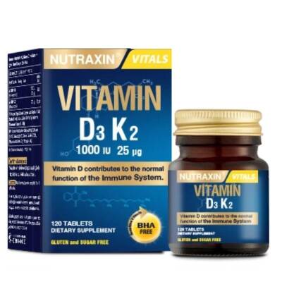 Nutraxin Vitamin D3K2 120 Tablet - 1