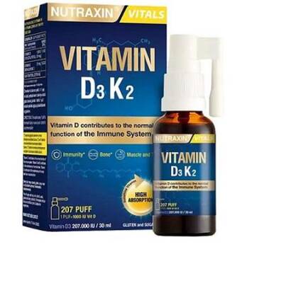 Nutraxin Vitamin D3K2 Sprey 30 ml - 1