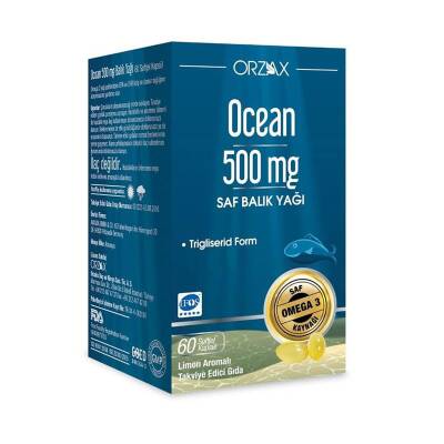 Ocean 500 mg 60 Kapsül Balık Yağı - 1