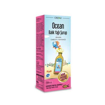 Ocean Balık Yağı Karışık Meyve Aromalı Şurup 150 ML - 1