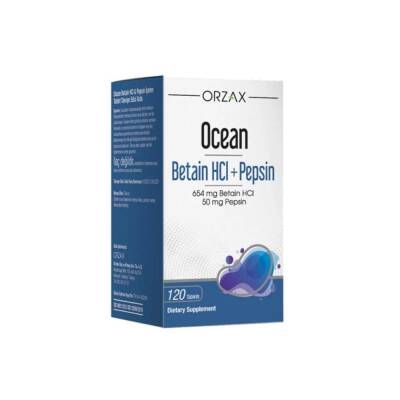 Ocean Betain HCI+Pepsin 120 Tablet - 1