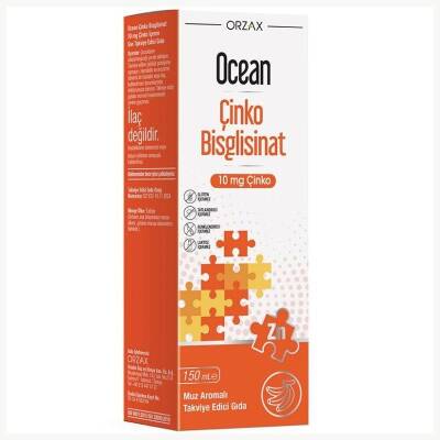 Ocean Çinko Bisglisinat Şurup 150 ml - 1