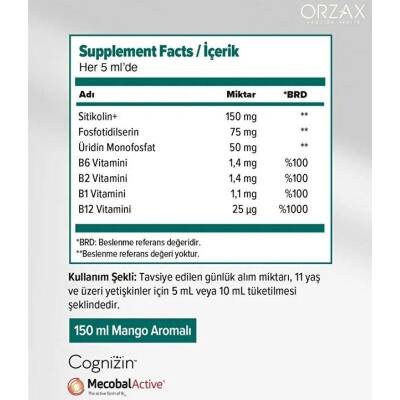 Ocean Cogniven Likit 150 ml - 8