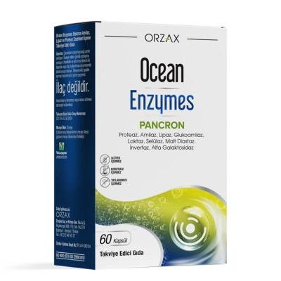 Ocean Enzymes Pacron 60 Kapsül - 1