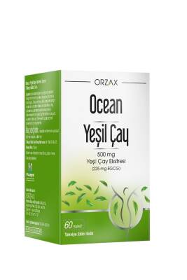Ocean Green Tea 500mg ( Yeşil çay ) 60 Kapsül - 1