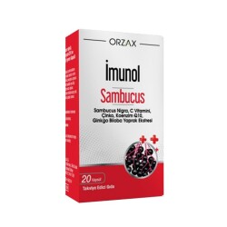 Ocean İmunol Sambucus 20 Kapsül - Orzax