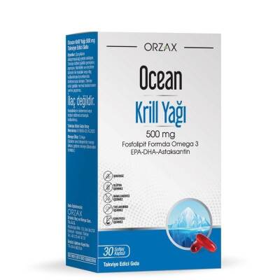 Ocean Krill Oil 500 mg 30 Kapsül - 1