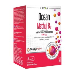 Ocean Methyl B12 500 mcg 5 ml Dilaltı Sprey - Orzax