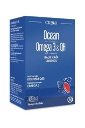 Ocean Omega 3 QH 30 Kapsül Balık Yağı - Orzax