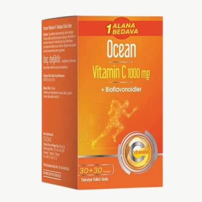 Ocean Vitamin C 1000 mg 30 Tablet 1 Alana 1 Bedava - 1