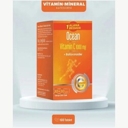 Ocean Vitamin C 1000 mg 30 Tablet 1 Alana 1 Bedava - 2