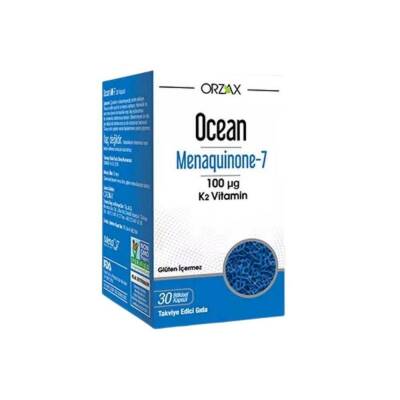 Ocean Menaquinone-7 Vitamin K2 30 Kapsül - 1