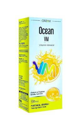 Ocean VM Vitamin Mineral Portakal Aromalı Şurup 150 ml - 1