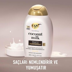 Ogx Coconut Milk Besleyici 385 ml Sülfatsız Şampuan - 3