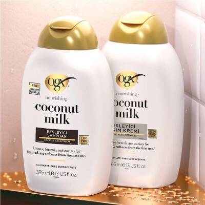 Ogx Coconut Milk Besleyici 385 ml Sülfatsız Şampuan - 4