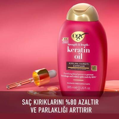 Ogx Keratin Oil 385 ml Sülfatsız Şampuan - 2