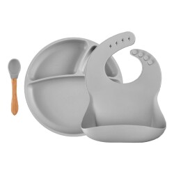 OİOİ 3'lü Gri Beslenme Seti - OiOi