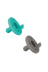 OİOİ İkili Emzik Yeşil Gri - OiOi