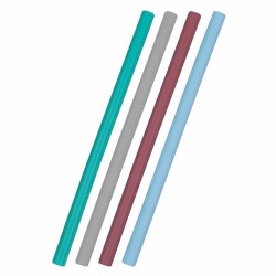 OİOİ Silikon 4'lü Pipet Mix Mavi - OiOi