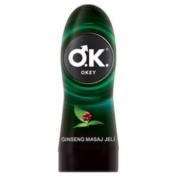 Okey Ginseng Kayganlaştırıcı Masaj Jeli 200 ml - Okey