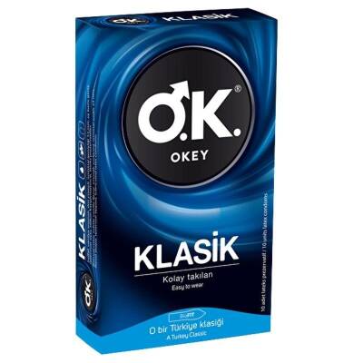 Okey Klasik 10lu Prezervatif - 1