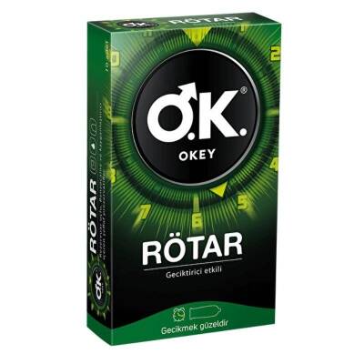 Okey Rötar 10lu Prezervatif - 1