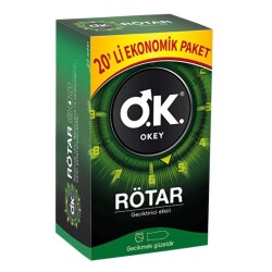Okey Rötar 20li Prezervatif - Okey